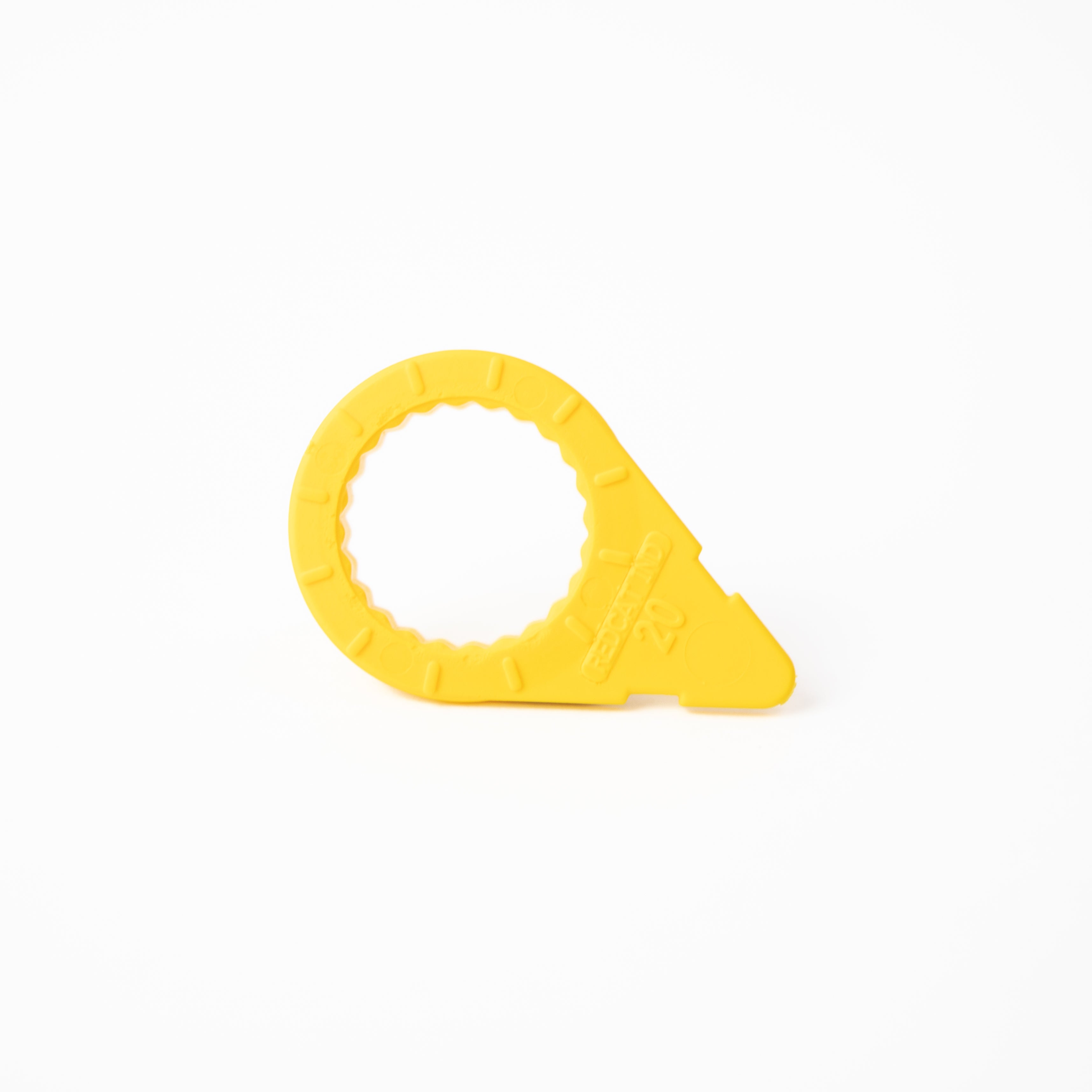 Redcat Standard Wheel Nut Indicator 20MM Yellow Pack of 100